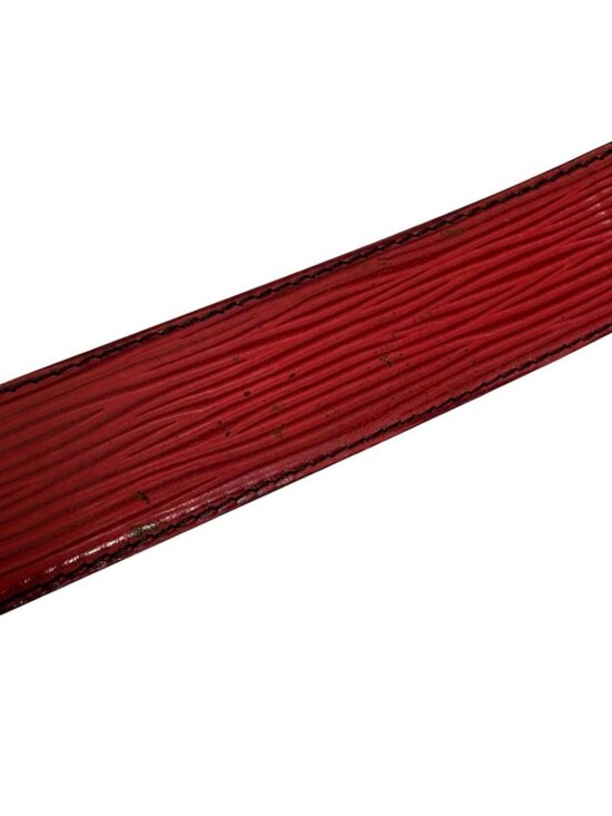 Louis Vuitton Epi 85/34 Belt Santure Classic Red